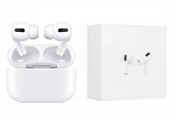 Наушники вакуумные беспроводные AirPods PRO (copy orig) (белый) PREMIUM