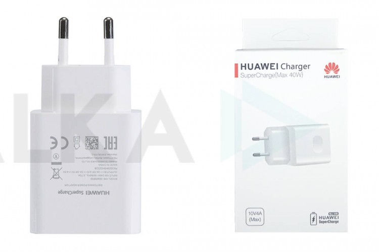 Сетевое зарядное устройство USB Huawei Super Charge 40W (or.)