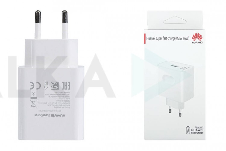 Сетевое зарядное устройство USB Huawei Super Charge 66W (or.)
