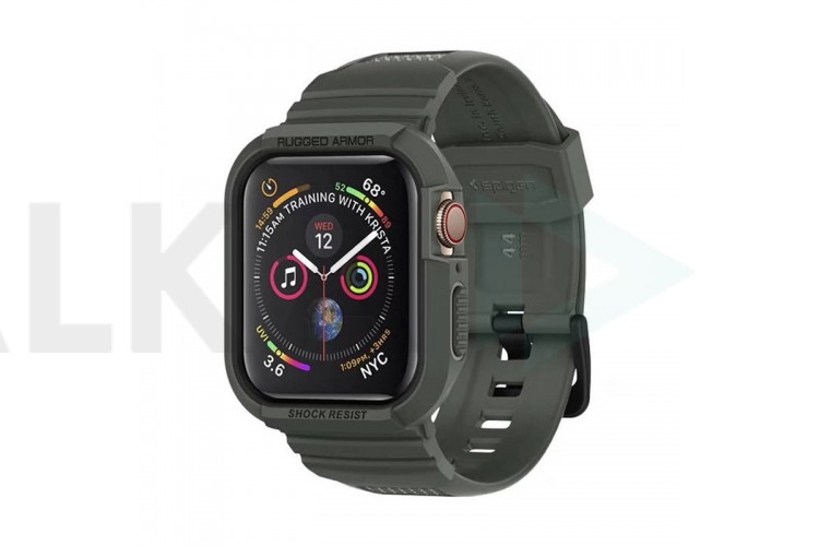 Ремешек Spigen Rugged Armor Apple Watch 40/41 (Зеленый)