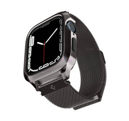 Ремешок Metal Fit Apple Watch 45/44 (Черный)