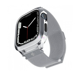 Ремешок Metal Fit Apple Watch 45/44 (Серебряный)