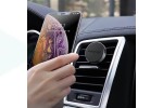 Держатель автомобильный для телефона BOROFONE BH8 магнитный в решетку воздуховода серебро