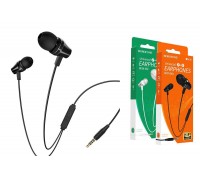 Наушники вакуумные проводные BOROFONE BM38 Bright sound Universal earphones (черный)