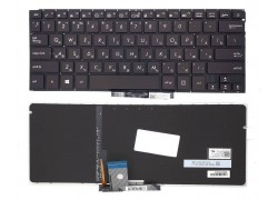 Клавиатура для ноутбука Asus ZenBook UX310 черная под подсветку