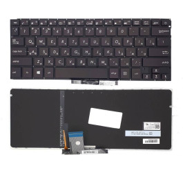 Клавиатура для ноутбука Asus ZenBook UX310 черная под подсветку