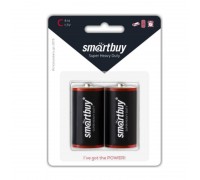 Батарейка солевая Smartbuy R14/2B цена за блистер 2 шт (SBBZ-C02B)