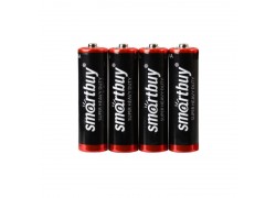 Батарейка солевая Smartbuy R6/AA 4S в пленке цена за упаковку 4 шт (SBBZ-2A04S)