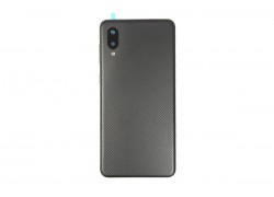 Задняя крышка для Samsung A022G Galaxy A02 (черный)