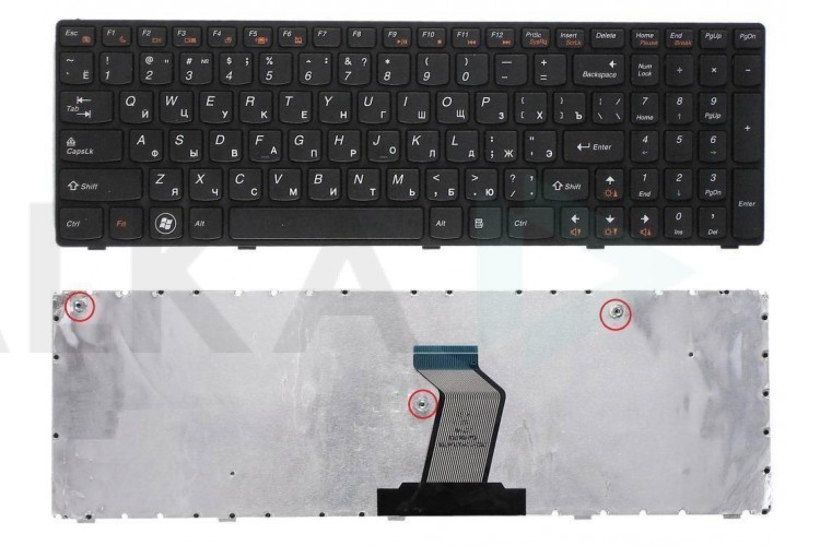 Клавиатура для ноутбука Lenovo IdeaPad Z560