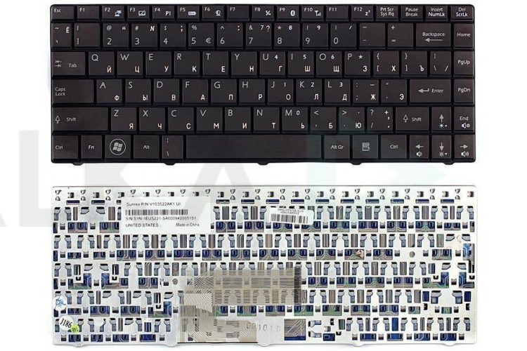 Клавиатура для ноутбука MSI X-Slim X300