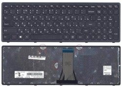 Клавиатура для ноутбука Lenovo IdeaPad G505 с черной рамкой