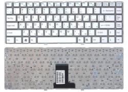 Клавиатура для ноутбука Sony Vaio VPC-EA белая
