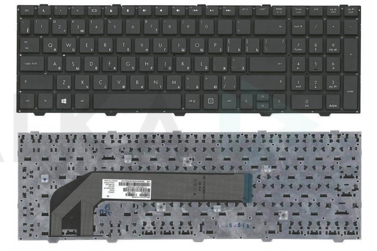 Клавиатура для ноутбука HP ProBook 4540s без рамки