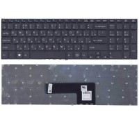 Клавиатура для ноутбука Sony Vaio SVF15 черная без рамки