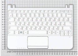 Клавиатура для ноутбука Samsung N210 белая, топ-панель
