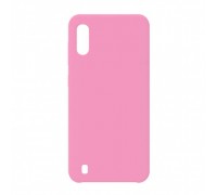 Чехол для Samsung A01/M01 тонкий (розовый)