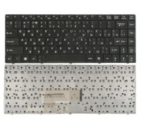 Клавиатура для ноутбука MSI CX480 черная с рамкой