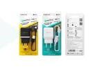 Сетевое зарядное устройство USB + кабель MicroUSB BOROFONE BA36A QC3.0 3000mAh (черный)