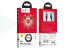 Кабель USB Type-C - USB Type-C HOCO X50, 5A/20V, PD100W (черный) 2м (в оплетке)