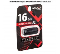 Флешка USB 2.0 WALKER 16Gb A2 25-10 Мб/с (ecopack)
