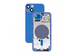Корпус для iPhone 13 (синий) CE (литое стекло + магнит)