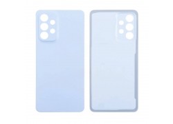 Задняя крышка для Samsung A336B Galaxy A33 5G + стекло камеры (голубой) HQ