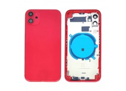 Корпус для iPhone 11 (красный) CE (литое стекло) org