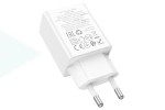 Сетевое зарядное устройство USB + USB-C HOCO N69 Nuevo PD20W+QC3.0 (белый)