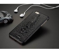 Чехол FASHION для Apple iPhone 7 Plus/8 Plus голова крокодила 3D (черный)