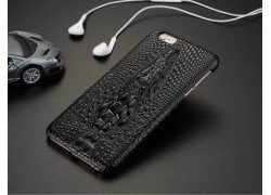 Чехол FASHION для Apple iPhone 7 Plus/8 Plus голова крокодила 3D (черный)