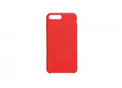 Чехол для iPhone 7 Plus Silicone Case Soft Touch (красный)