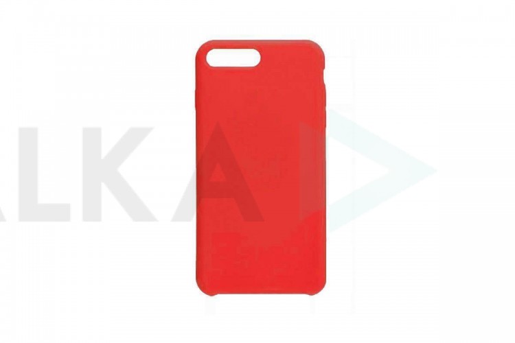 Чехол для iPhone 7 Plus Silicone Case Soft Touch (красный)