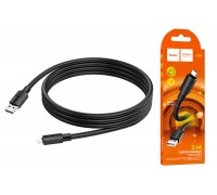 Кабель USB - MicroUSB HOCO X84 (черный)1м 