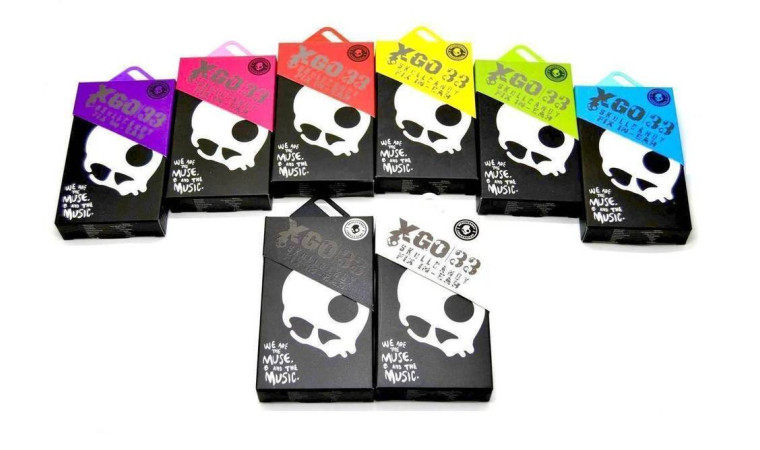 Гарнитура вакуумная 3.5мм Skullcandy XGO-33 цвет зеленый Гарнитура вакуумная 3.5мм Skullcandy XGO-33 цвет зеленый