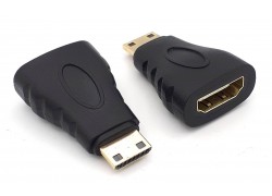 Переходник miniHDMI (папа) - HDMI (мама) V1.4