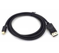 Кабель DisplayPort miniDP (папа) - DisplayPort (папа) 1,5 м черный