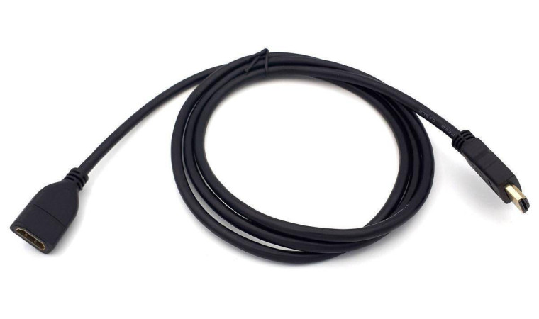Кабель HDMI (папа - мама) удлинитель 1,5 м (V1.4) Кабель HDMI (папа - мама) удлинитель 1,5 м (V1.4)
