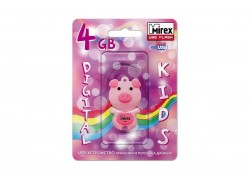 Флешка USB 2.0 Mirex PIG PINK 4GB (ecopack)