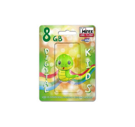 Флешка USB 2.0 Mirex SNAKE GREEN 8GB (ecopack)