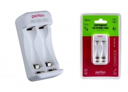 Зарядное устройство для аккумуляторов Perfeo PF-UN-210 Ni-MH/CD, 5V, 2 слота, AA/AAA