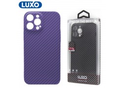 Чехол для телефона LUXO CARBON iPhone 13 PRO MAX (сиреневый)