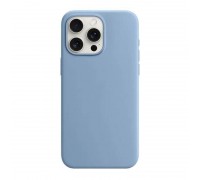Чехол для iPhone 15 Pro (6,1) Soft Touch (зимний синий) MagSafe