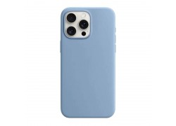 Чехол для iPhone 15 Pro (6,1) Soft Touch (зимний синий) MagSafe