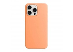 Чехол для iPhone 15 Pro (6,1) Soft Touch (апельсиновый шербет) MagSafe