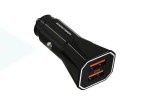 Автомобильное зарядное устройство 2USB More choice AC24 2.4A  (Black)