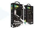 Сетевое зарядное устройство 2USB + кабель Type-C More choice NC46a 2.4A 1м (Black Black)