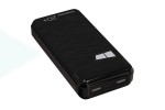 Универсальный дополнительный аккумулятор Power Bank More choice PB33-20 2USB 2.1A (20000mAh) (Black)