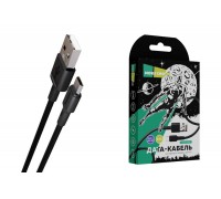 Кабель USB - MicroUSB More choice K14m TPE  2.0A 2м (Black)