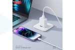 Сетевое зарядное устройство USB XO L127 QC18W Fast Charging new logo, белый